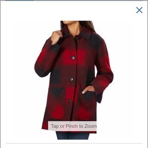 Pendleton Ladies Wool Blend Topper Coat